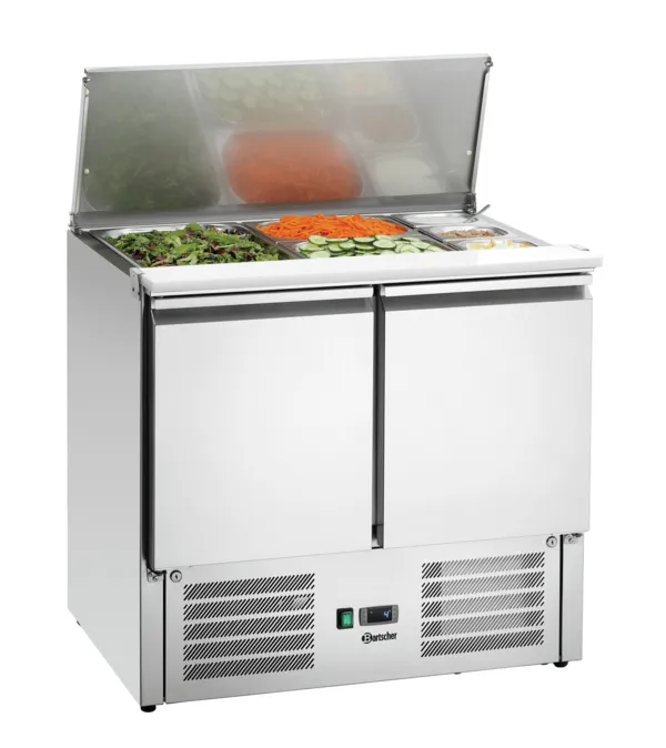 Saladette Refrigerata - 2 x 1/1 GN + 3 x 1/6 GN - 2 Porte