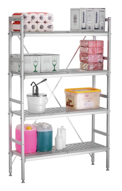 Sistema di Scaffalature - 4 Livelli - L 1140 x P 360 mm