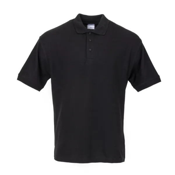 Polo Misto Nero - Taglia S