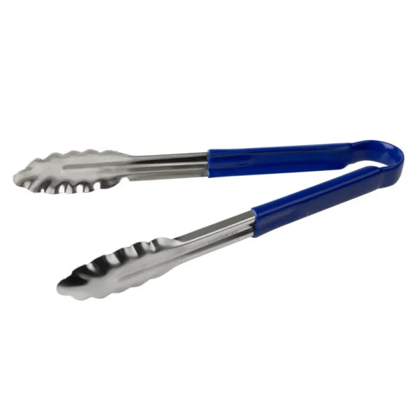 Pinza da servizio blu in acciaio inossidabile - 300 mm