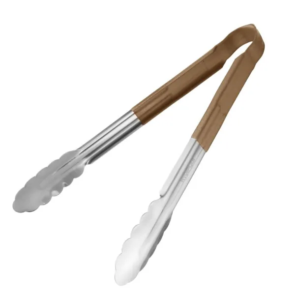 Pinza da servizio marrone in acciaio inossidabile - 300 mm