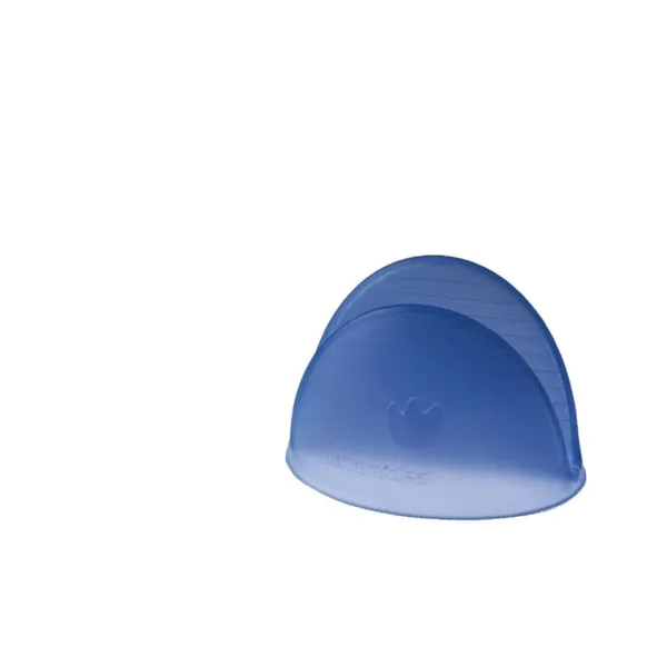 Guanto blu anti-calore in silicone