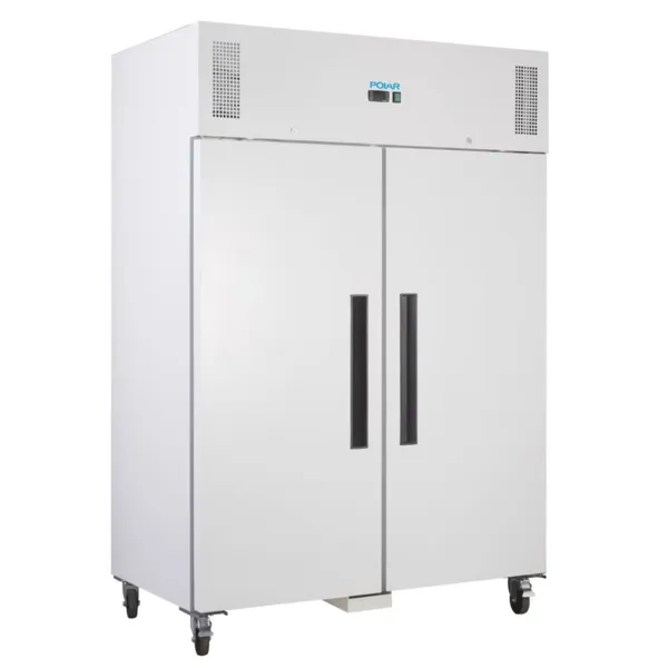 Armadio Frigorifero Negativo Bianco GN 2/1 Doppia Porta - 1200 L