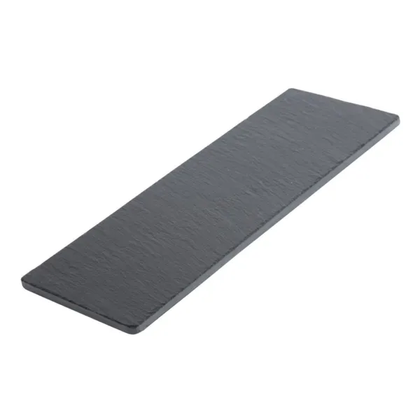 Piatto in ardesia per vassoio in bambù - 330 x 130 mm - Set di 2
