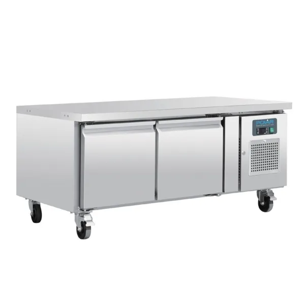 Sottobase Refrigerato Positivo GN 1/1 Serie U - 2 Porte 214 L