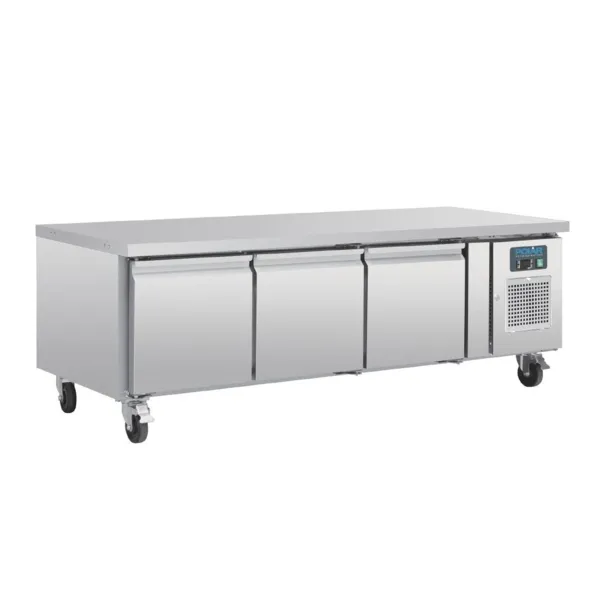 Sottobase Refrigerato Positivo GN 1/1 Serie U - 3 Porte - 317 L