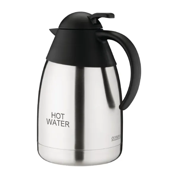Brocca termica per acqua calda con coperchio bombato - 1,5 L