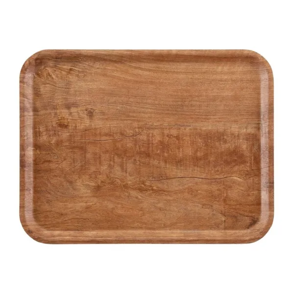 Piano laminato Superficie a grana di legno di ulivo marrone 460 mm