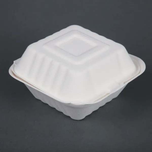 Scatole per hamburger compostabili - L 149 mm - Lotto da 500