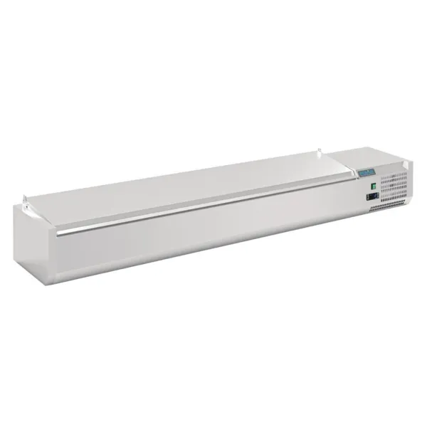 Saladiera da appoggio con coperchio Serie G - 10 x GN 1/4