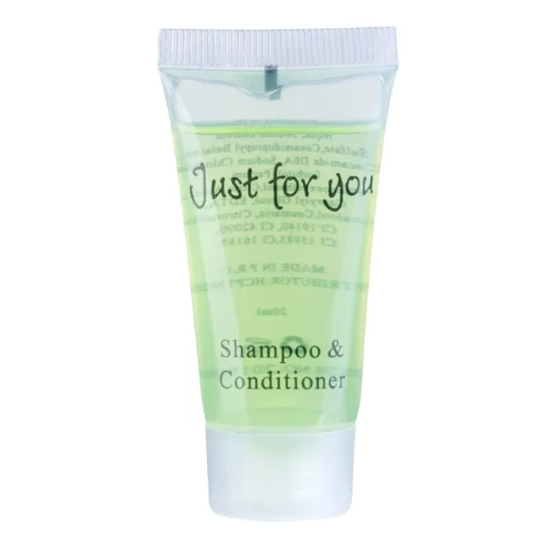Shampoo e balsamo Just For You - 20 ml - Lotto da 100