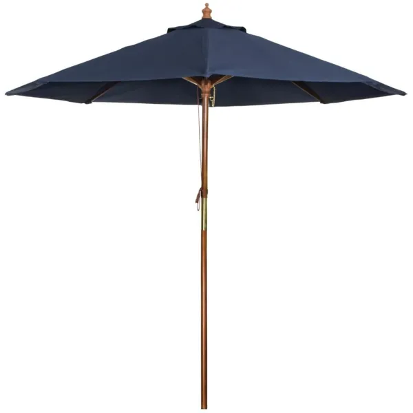 Ombrellone Rotondo Blu Navy - H 3000mm