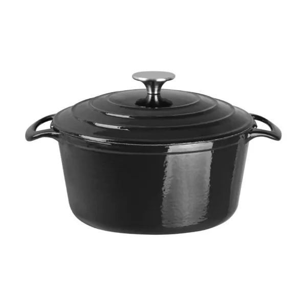 Grande Pentola Tonda Nera - 4L