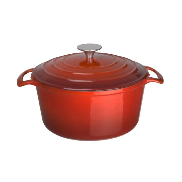 Grande Pentola Tonda Rossa - 4L