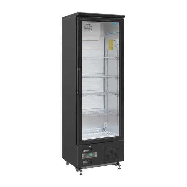 Retrobar Refrigerato - 1 Porta Vetrata a Battente - 307 L