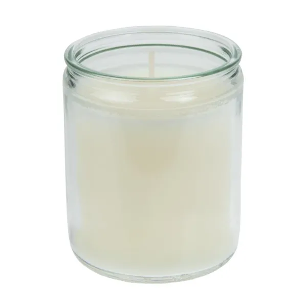 Candela in vetro trasparente Bolsius Starlight - Set da 8