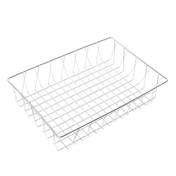 Cesto di presentazione in acciaio inossidabile 450 x 300 x 100 mm
