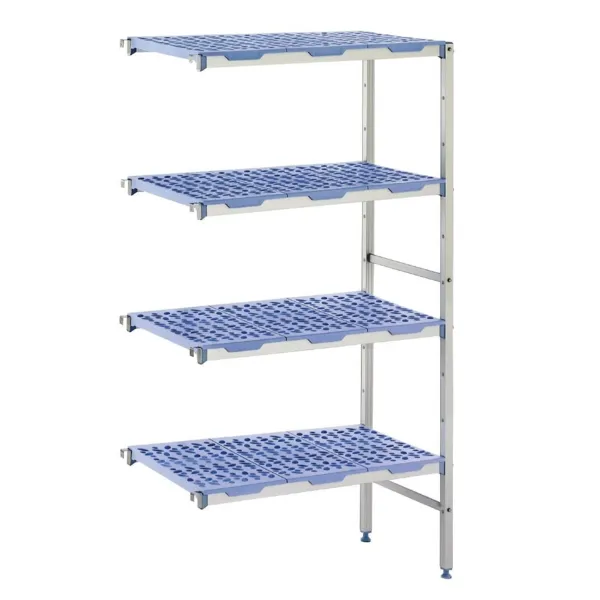 Scaffalatura Modulare Ad Angolo 4 Livelli - L 1051 x P 400mm