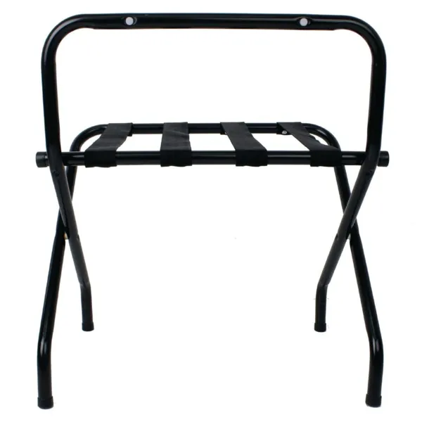 Supporto Bagagli Pieghevole Nero