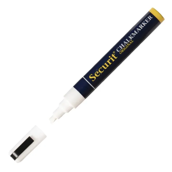 Penna gesso 6mm bianca
