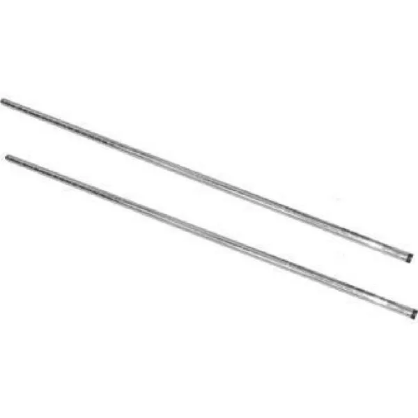Poteaux Chromé Montant Droit  1270Mm