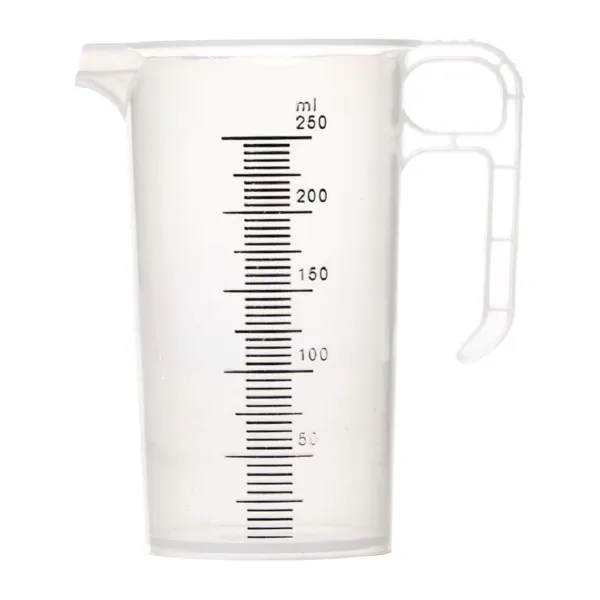 Brocca graduata in polipropilene - 250 ml