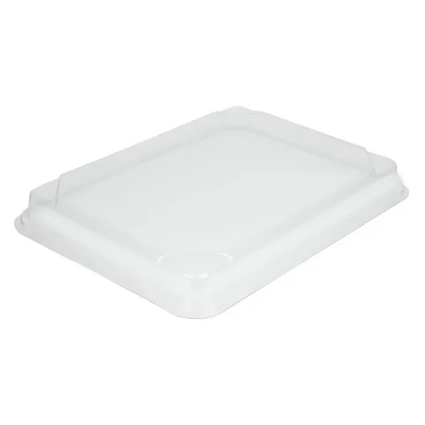 Coperchi PET per Vassoi Pasti Riciclabili 263 x 201 mm - Confezione da 90