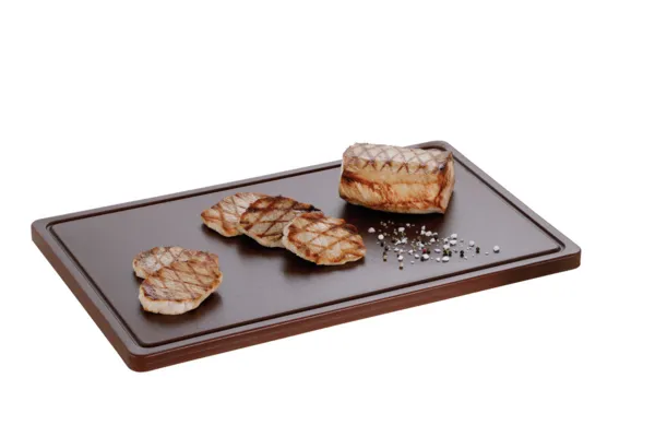 Tagliere 530 x 325 mm - Marrone - 20 mm di Spessore