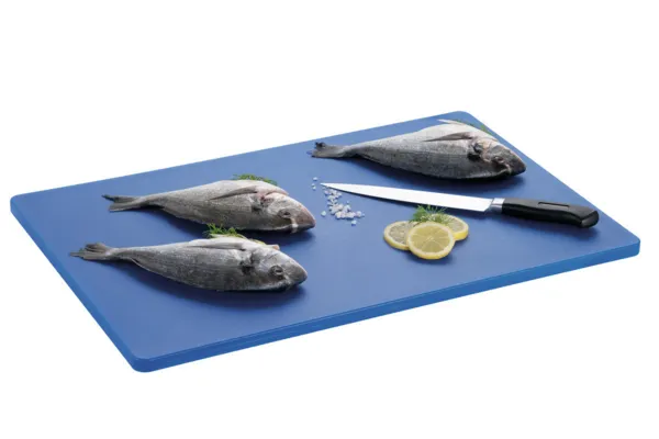 Tagliere 600 x 400 mm - Blu - 16 mm di Spessore