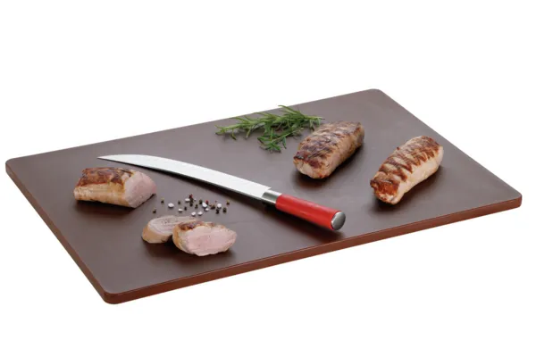 Tagliere 600 x 400 mm - Marrone - 16 mm di Spessore