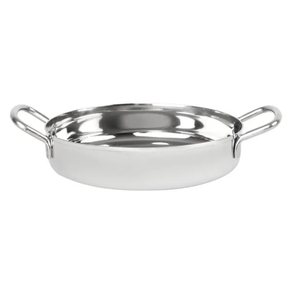 Piatto in acciaio inox Tavola Presentazione 180 mm