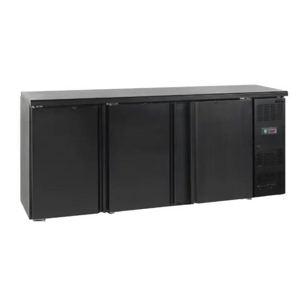 Retrobar Refrigerato - 3 Porte Piene Battenti - 442 L