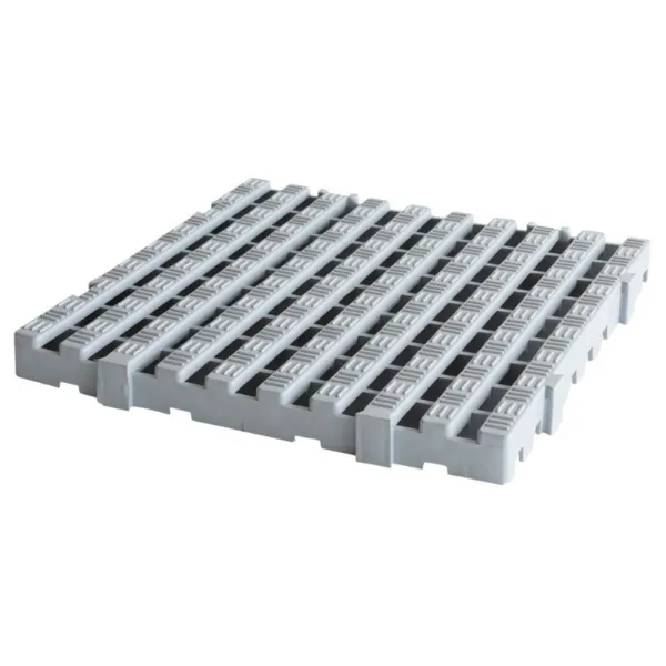 Grigliato HACCP - 50 x 50 cm - Spessore 50 mm - Grigio