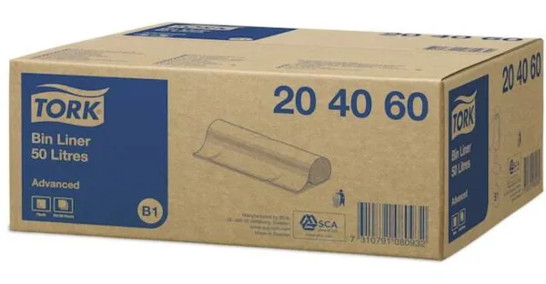 Sacchi della spazzatura 50L - 10 lotti da 25