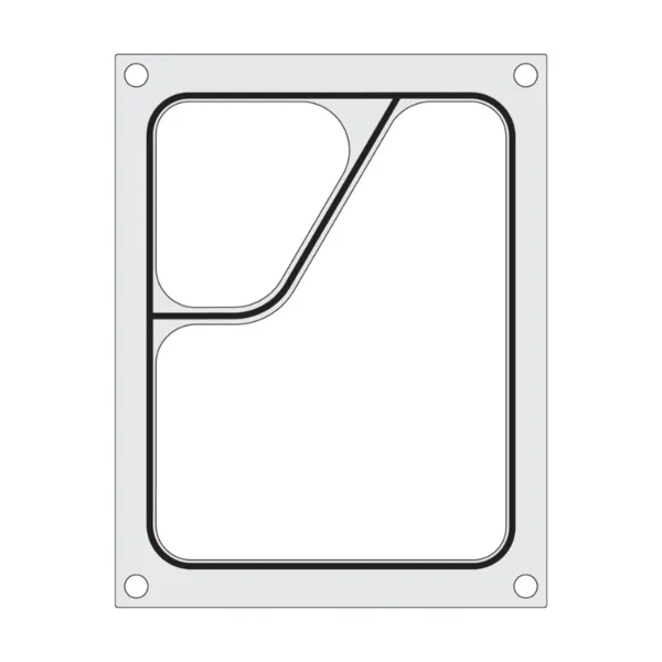 Matrice di Sigillatura Colt per Sigillatrice Manuale - 2 Scomparti