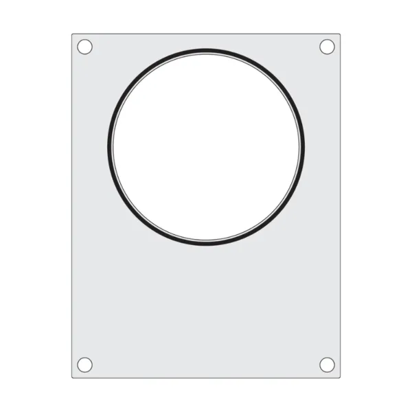 Matrice di Sigillatura per Sigillatrice Manuale - 1 Scomparto Rotondo