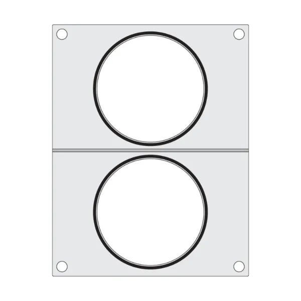 Matrice di Sigillatura per Sigillatrice Manuale - 2 Scomparti