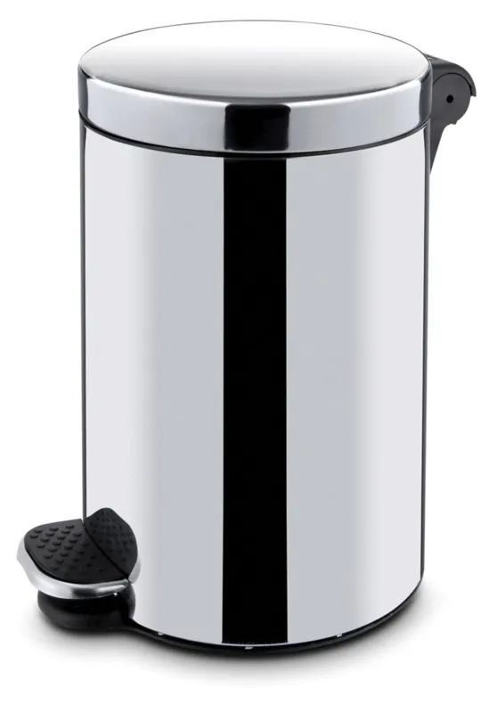 Pattumiera a Pedale Rotonda con Secchio Interno - 30 L