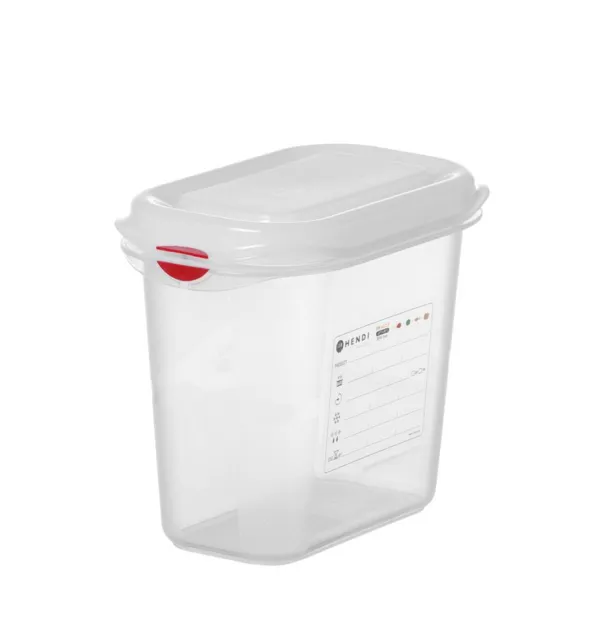 Bacinella GN 1/9 Trasparente in PP - 1,5 L