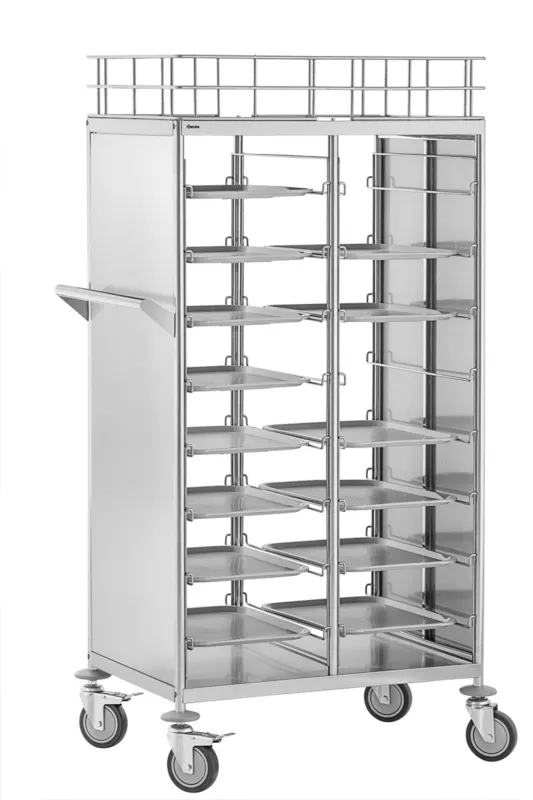 Carrello a Ripiani 16 Livelli - 330 x 530 mm