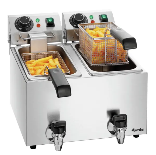 Friggitrice Snack II Plus - 2 x 4 L - Ricondizionata