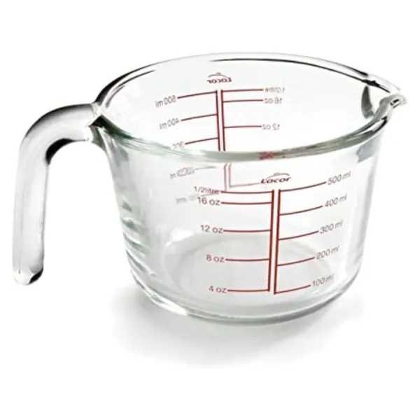 Bicchiere Misuratore in Vetro - 500 ml