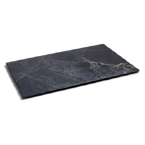 Piatto Rettangolare "Stone" In Melamina - 350 X 285 Mm