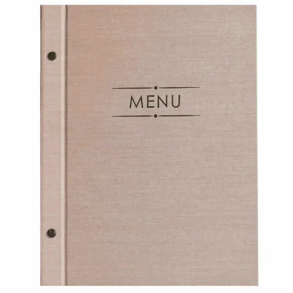 Porta-menu Paul in pelle - A4