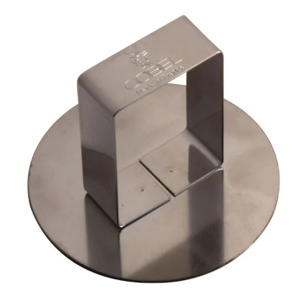 Pulsante tondo in acciaio inossidabile - Ø 78 mm