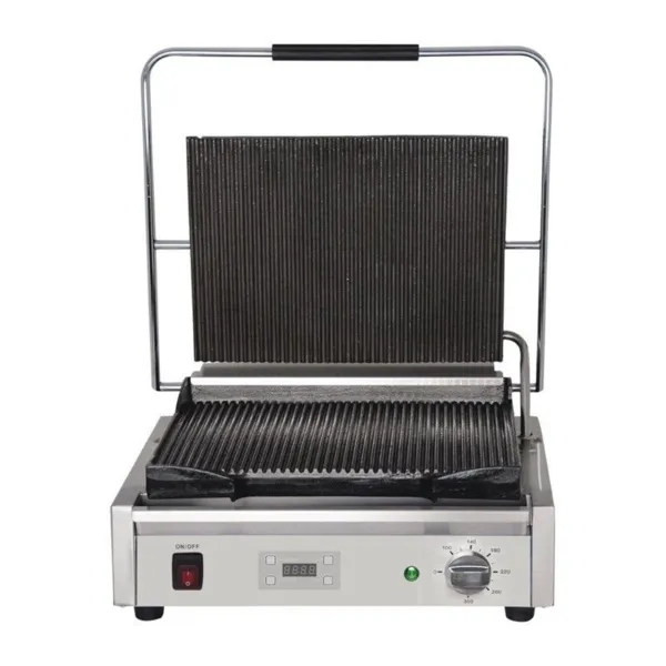 Grill di Contatto Semplice Rigato/Rigato - Ricondizionato